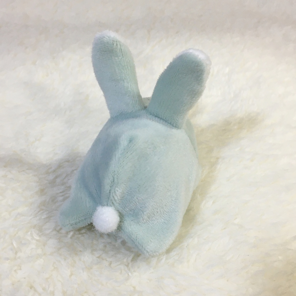 もちマスミニ着ぐるみ うさぎ アイスグリーン