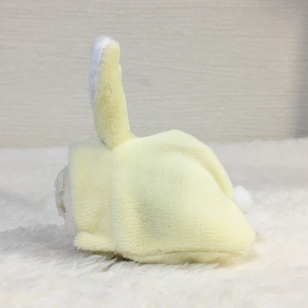 もちマスミニ着ぐるみ うさぎ クリームイエロー