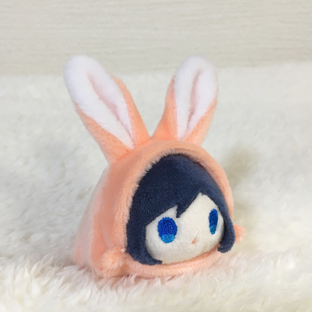 もちマスミニ着ぐるみ うさぎ サーモンピンク