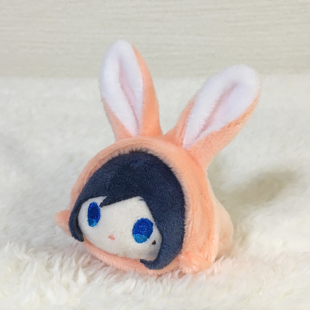 もちマスミニ着ぐるみ うさぎ サーモンピンク