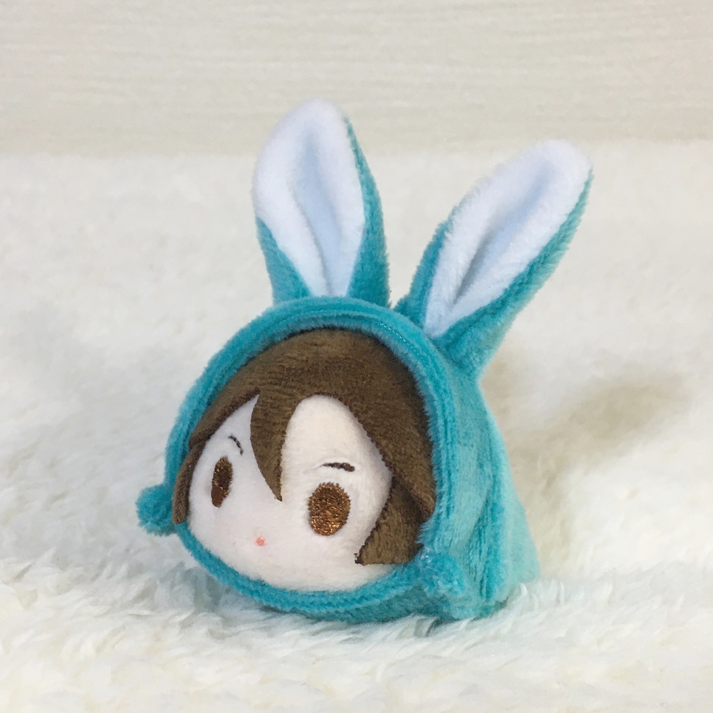 もちマスミニ着ぐるみ うさぎ フォレストグリーン