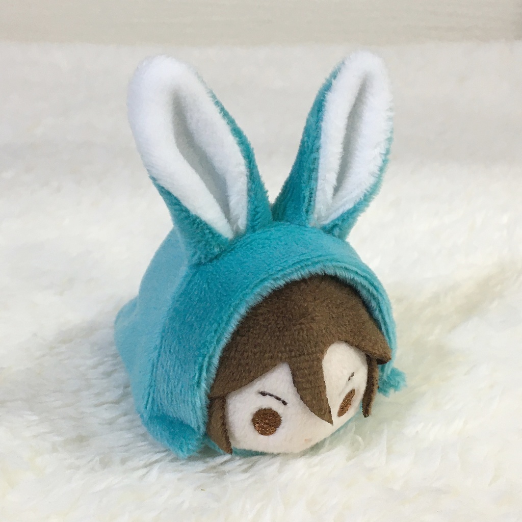 もちマスミニ着ぐるみ うさぎ フォレストグリーン