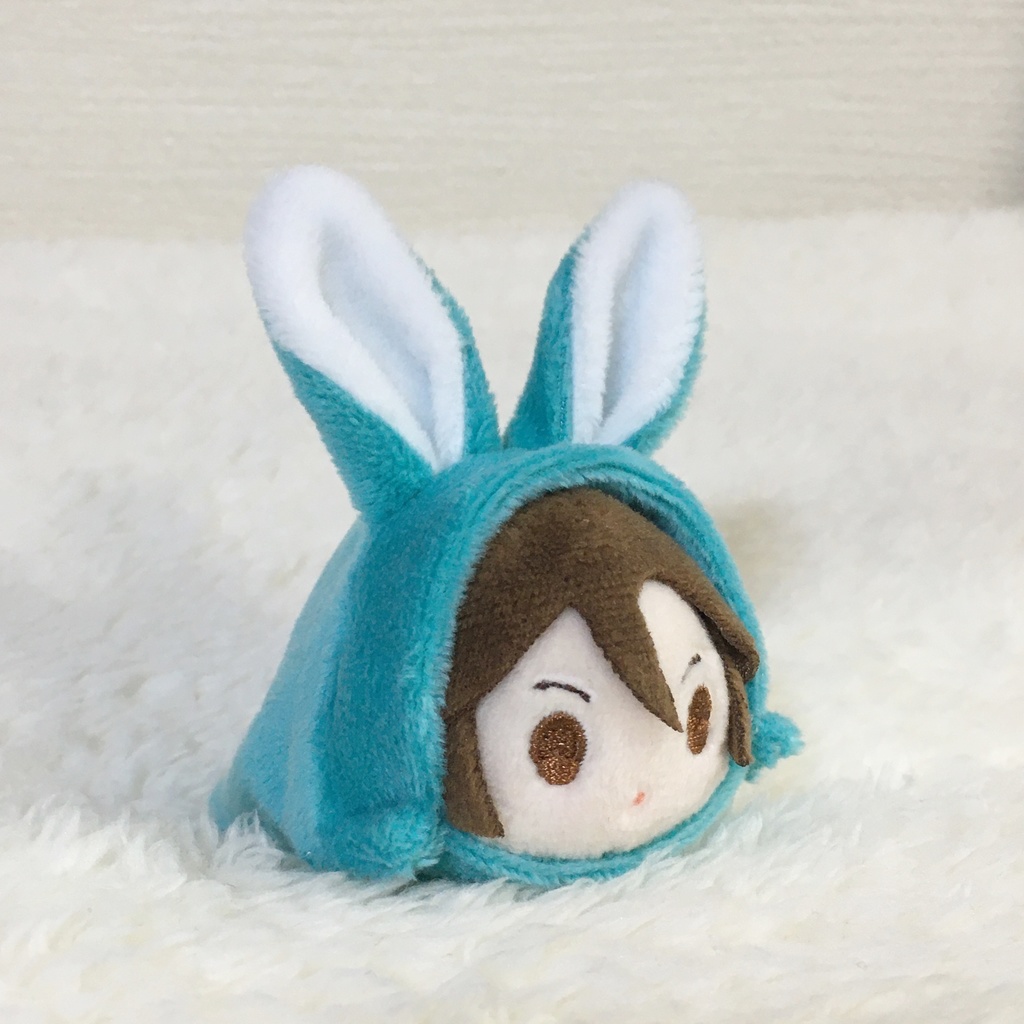 もちマスミニ着ぐるみ うさぎ フォレストグリーン