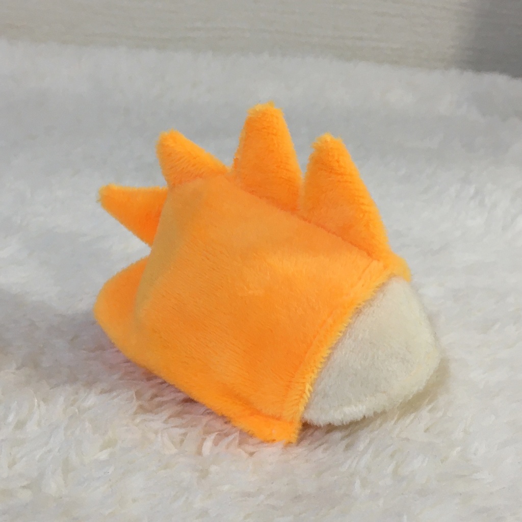 もちマスミニ着ぐるみ 恐竜 オレンジ