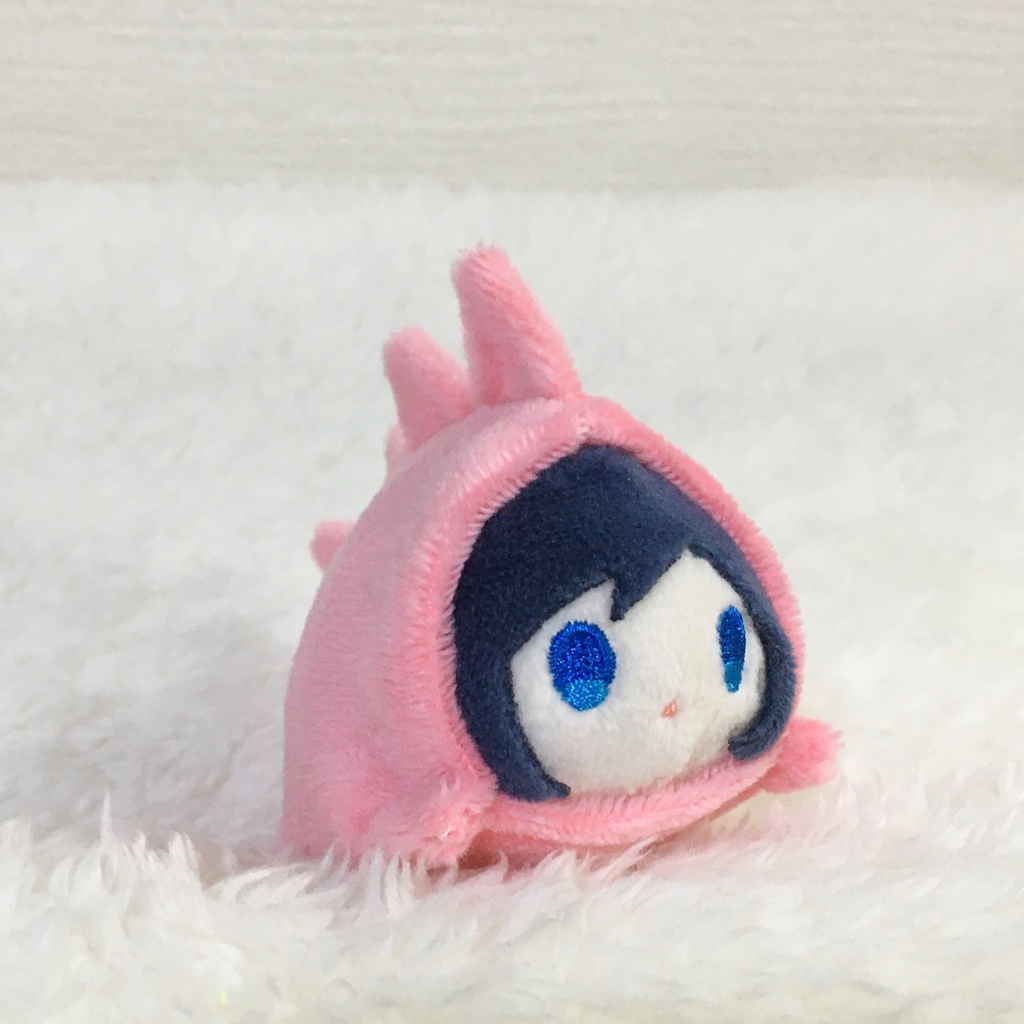 もちマスミニ着ぐるみ 恐竜 コーラルピンク