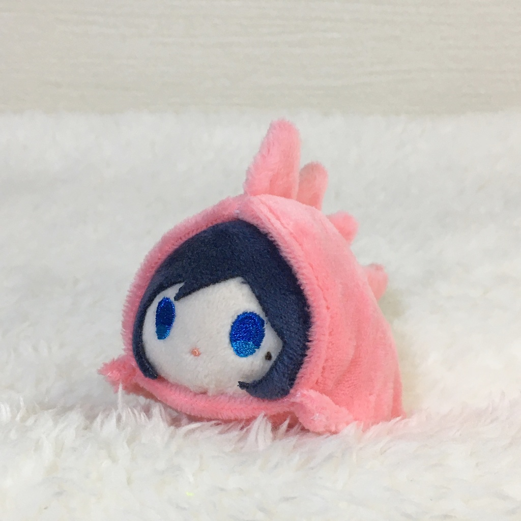 もちマスミニ着ぐるみ 恐竜 コーラルピンク