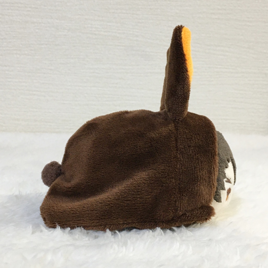 もちマス/もちころりん着ぐるみ うさぎ ダークブラウン&オレンジ