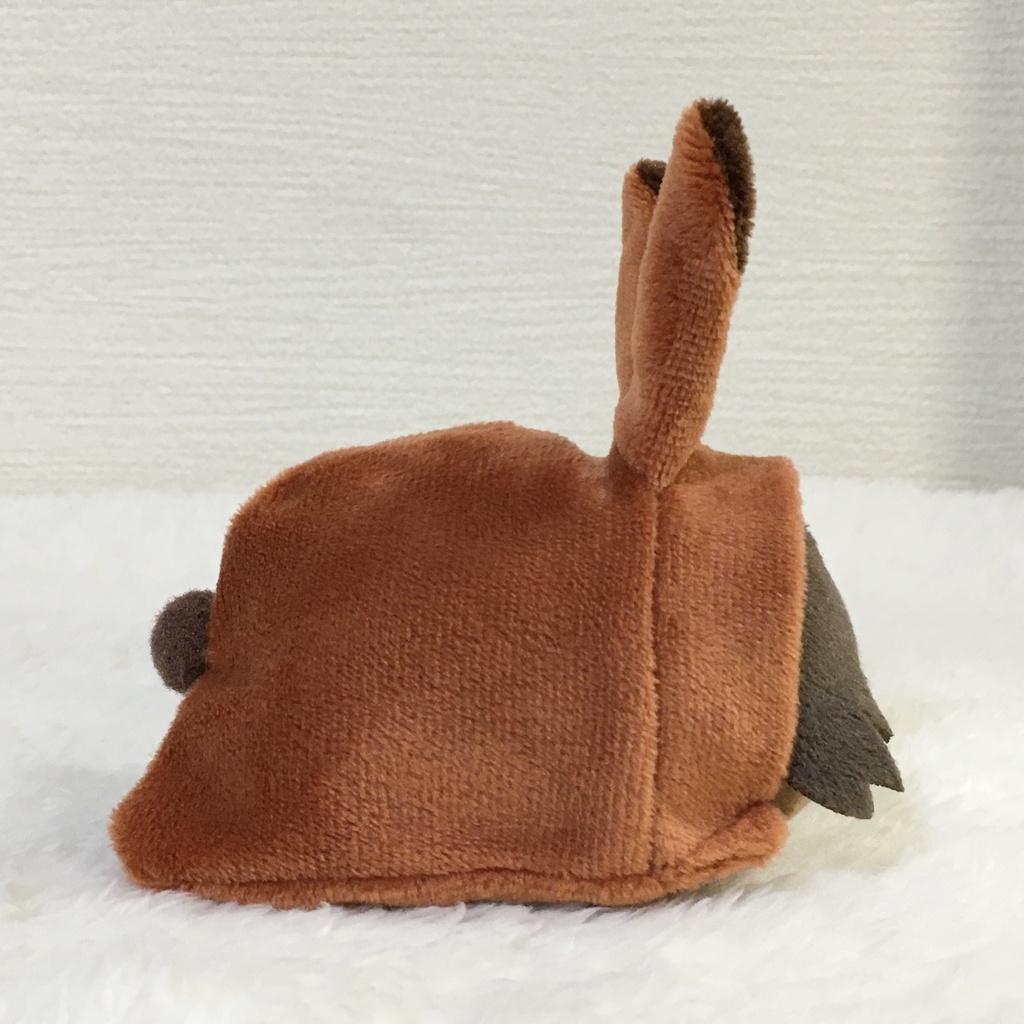 もちマス/もちころりん着ぐるみ うさぎ ティーブラウン&ダークブラウン