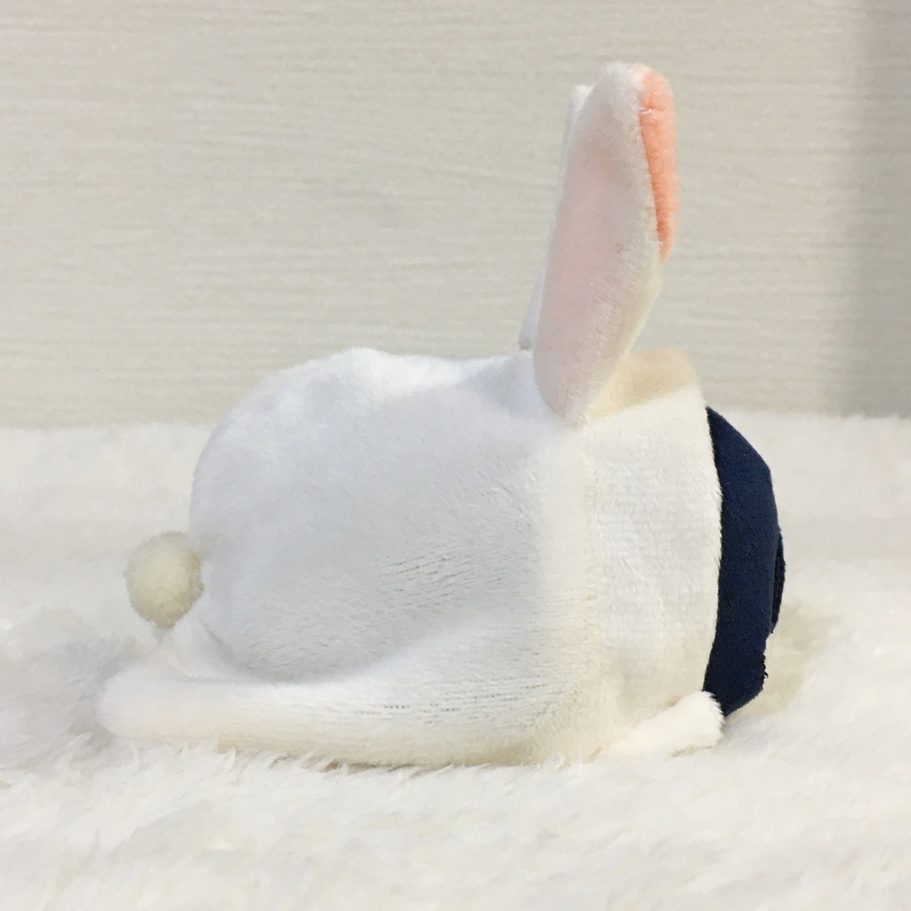 もちマス/もちころりん着ぐるみ うさぎ ミルク&サーモンピンク