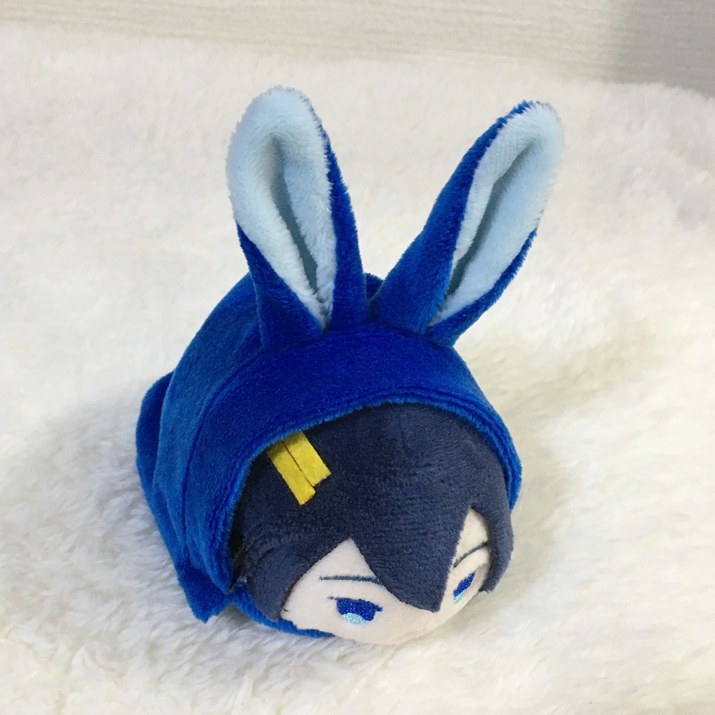 もちマス/もちころりん着ぐるみ うさぎ ブルー&ベビーブルー