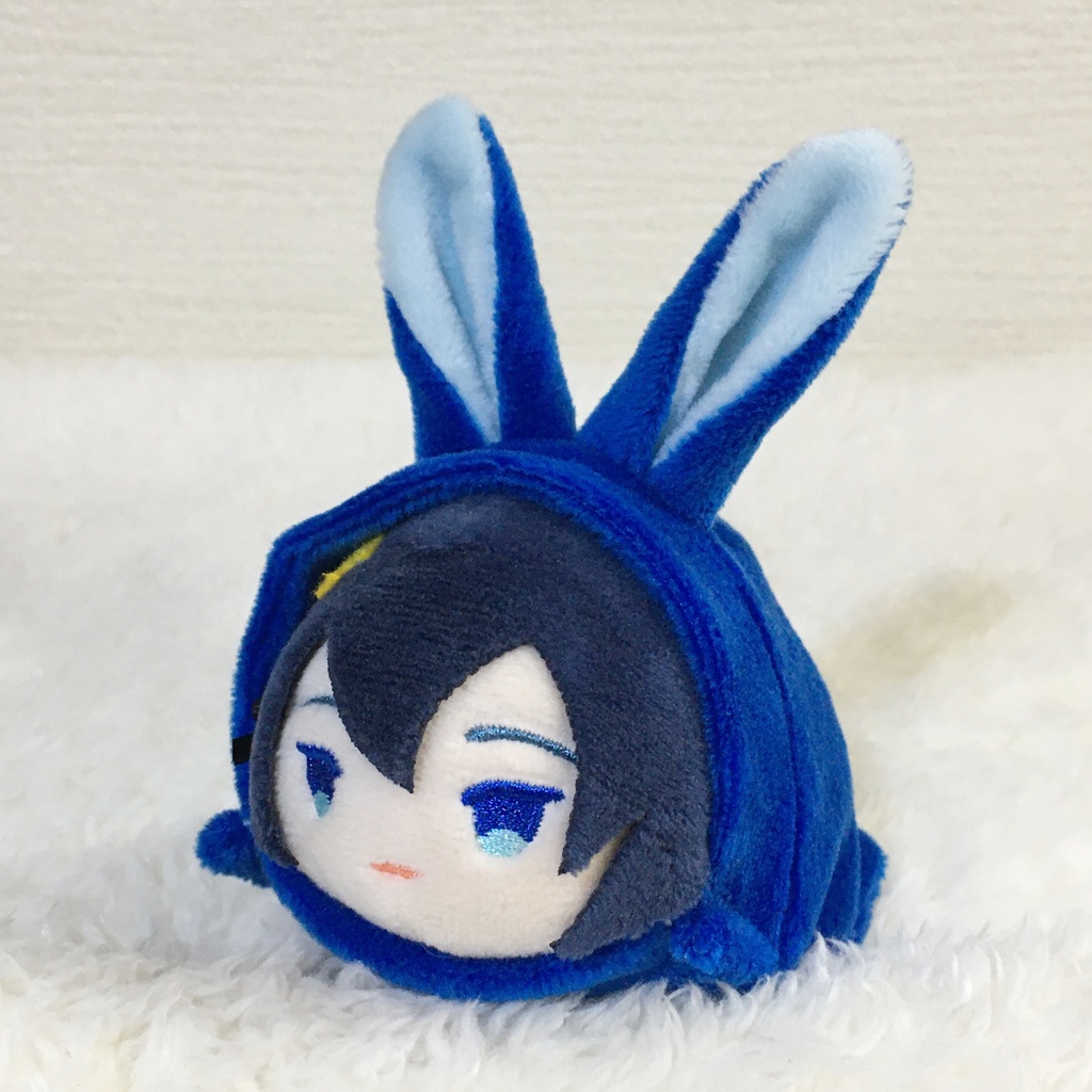 もちマス/もちころりん着ぐるみ うさぎ ブルー&ベビーブルー