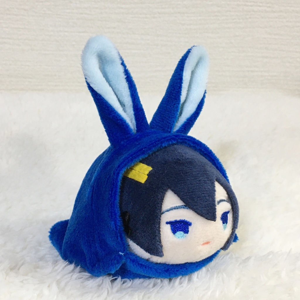 もちマス/もちころりん着ぐるみ うさぎ ブルー&ベビーブルー