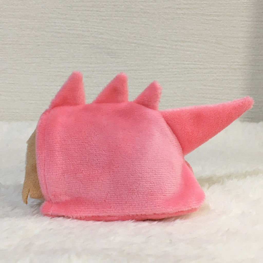 もちマス/もちころりん着ぐるみ 恐竜 コーラルピンク