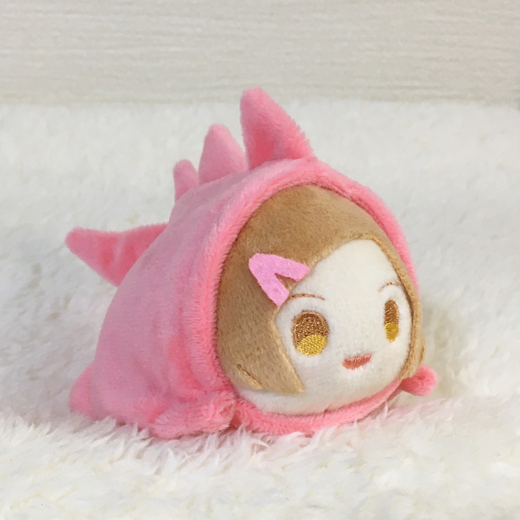 もちマス/もちころりん着ぐるみ 恐竜 コーラルピンク