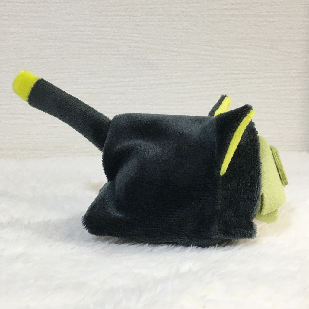 もちマス/もちころりん着ぐるみ ねこ ランプブラック&若草色