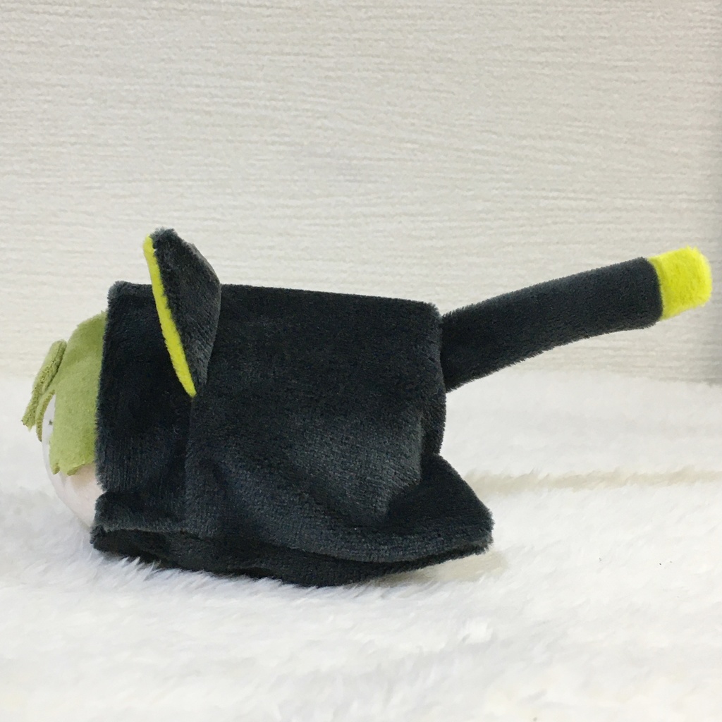 もちマス/もちころりん着ぐるみ ねこ ランプブラック&若草色