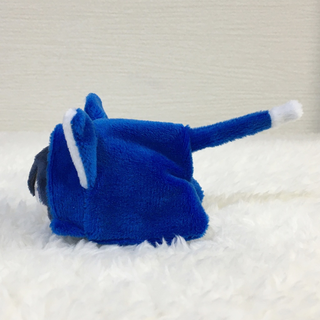 もちマスミニ着ぐるみ ねこ(折れ耳) ブルー