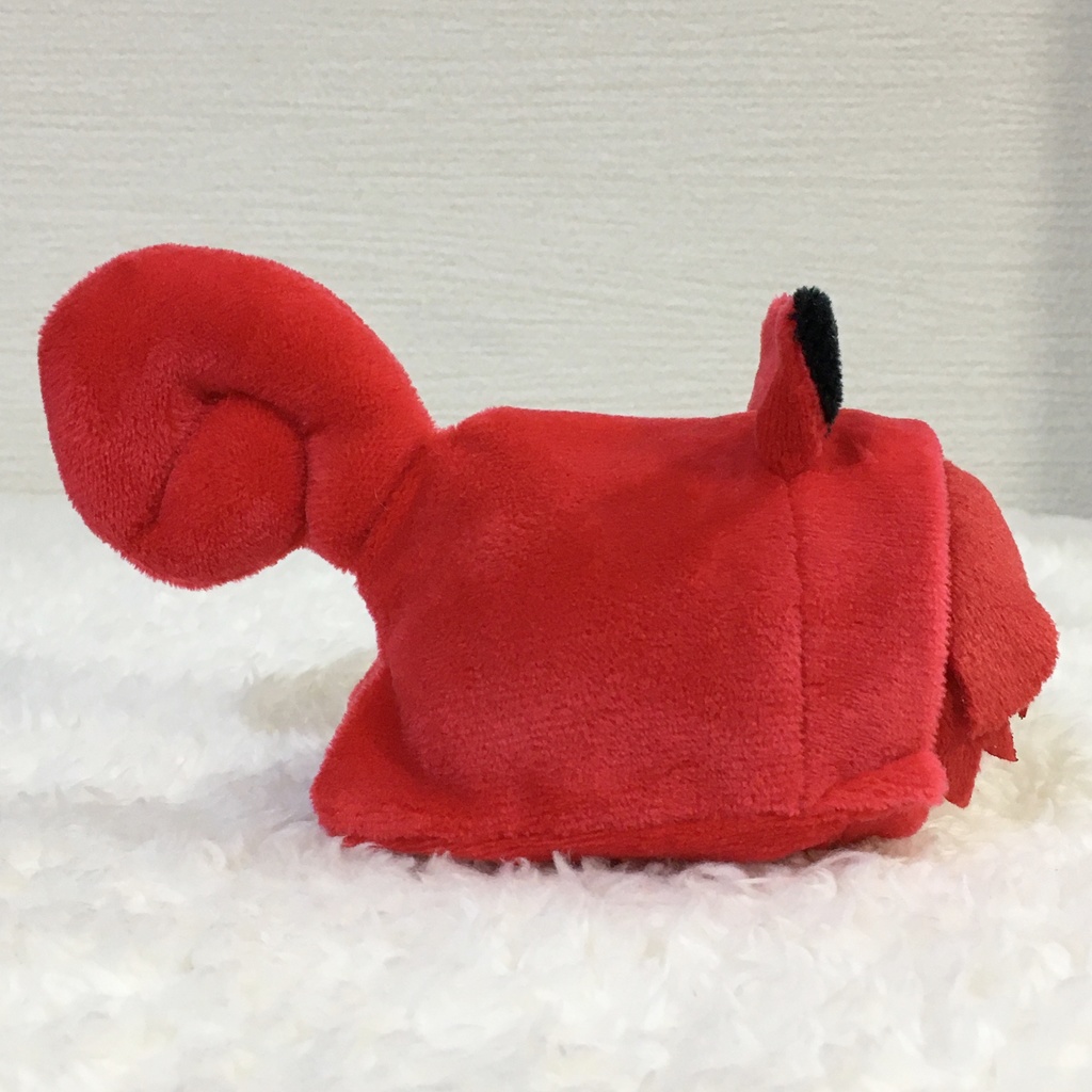 もちマス/もちころりん着ぐるみ りす レッド&ブラック