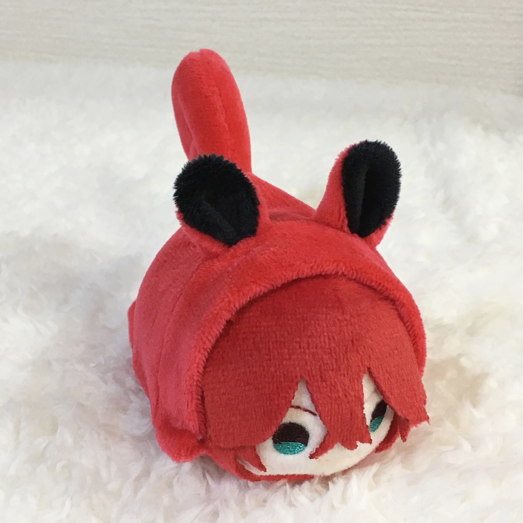 もちマス/もちころりん着ぐるみ りす レッド&ブラック