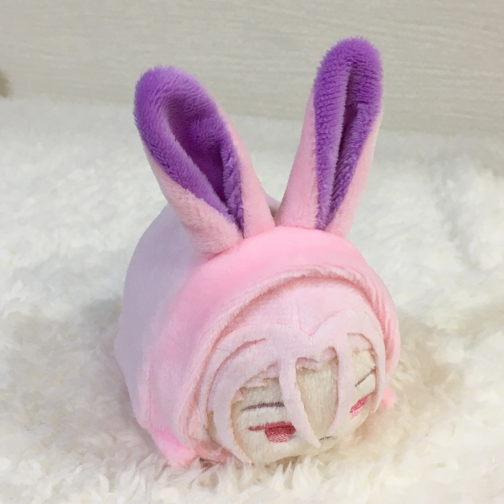 もちマス/もちころりん着ぐるみ うさぎ ベビーピンク&パープル