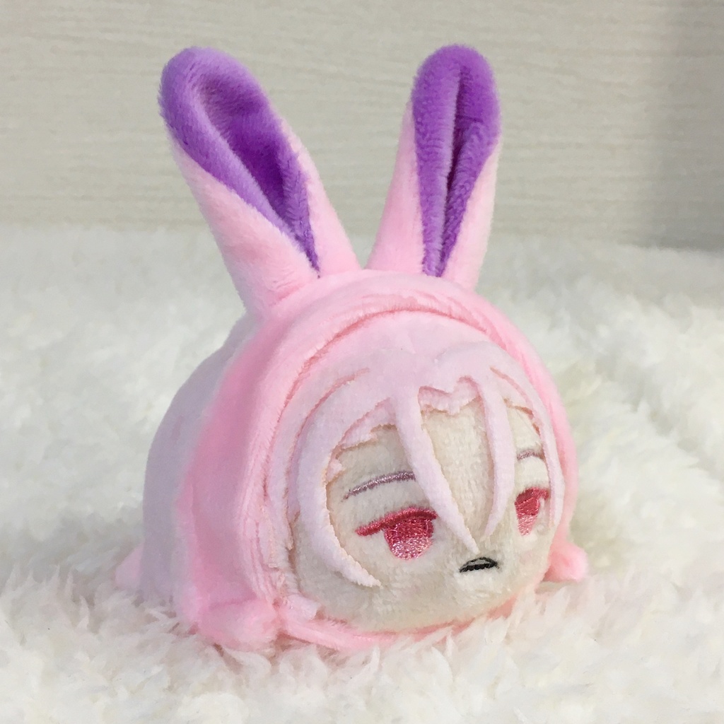 もちマス/もちころりん着ぐるみ うさぎ ベビーピンク&パープル