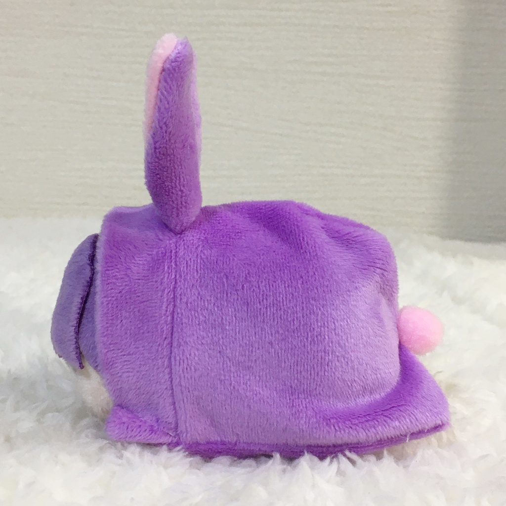 もちマス/もちころりん着ぐるみ うさぎ パープル&ベビーピンク