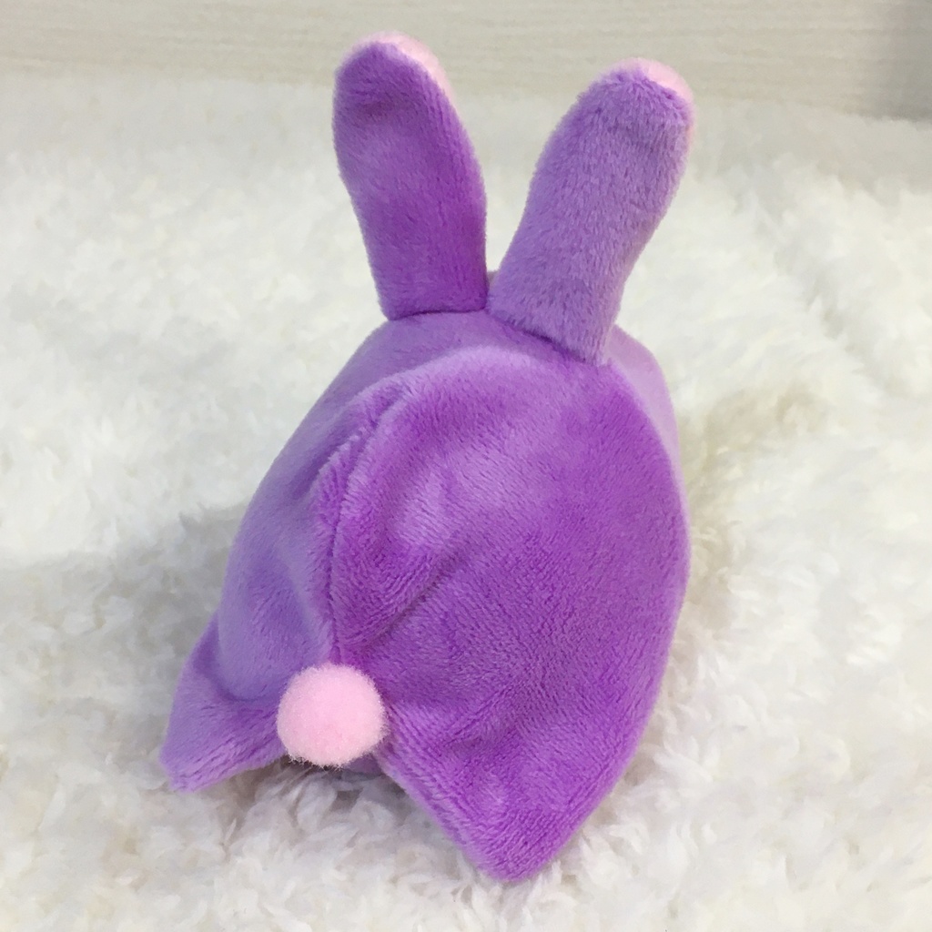 もちマス/もちころりん着ぐるみ うさぎ パープル&ベビーピンク