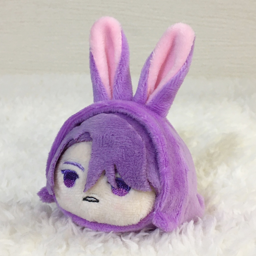 もちマス/もちころりん着ぐるみ うさぎ パープル&ベビーピンク