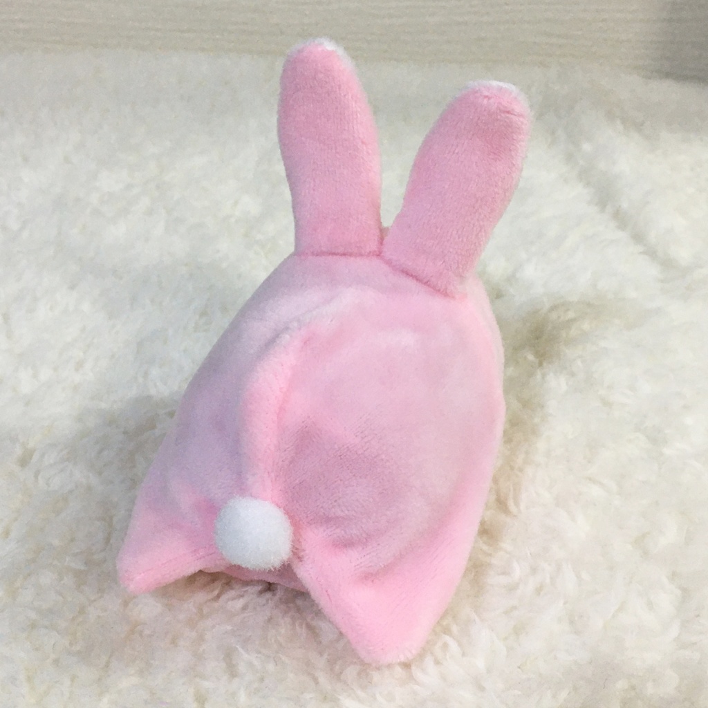 もちマス/もちころりん着ぐるみ うさぎ ベビーピンク
