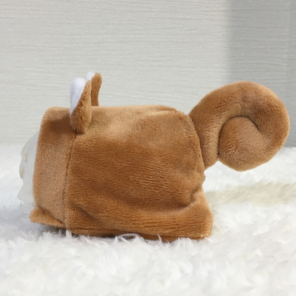 もちマス/もちころりん着ぐるみ りす ライトブラウン