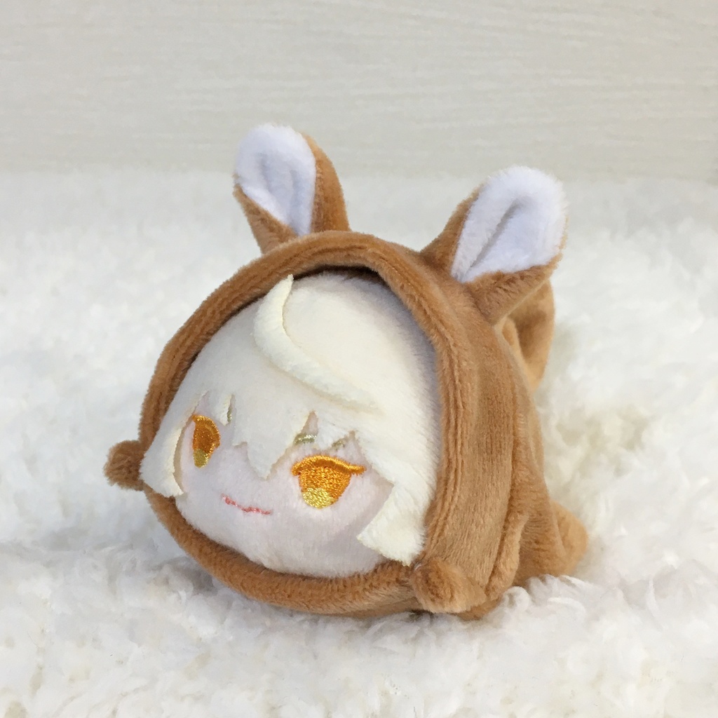 もちマス/もちころりん着ぐるみ りす ライトブラウン