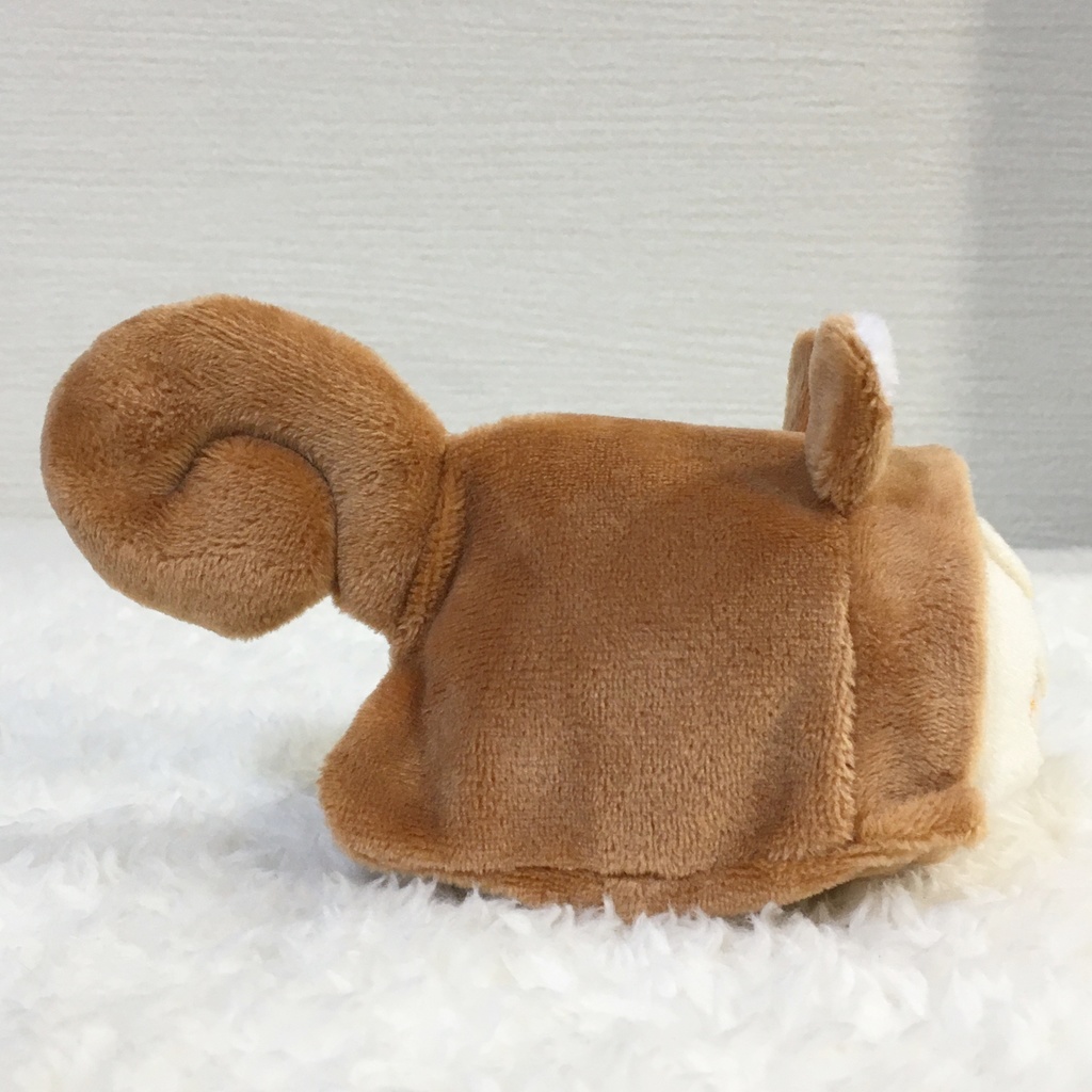 もちマス/もちころりん着ぐるみ りす ライトブラウン