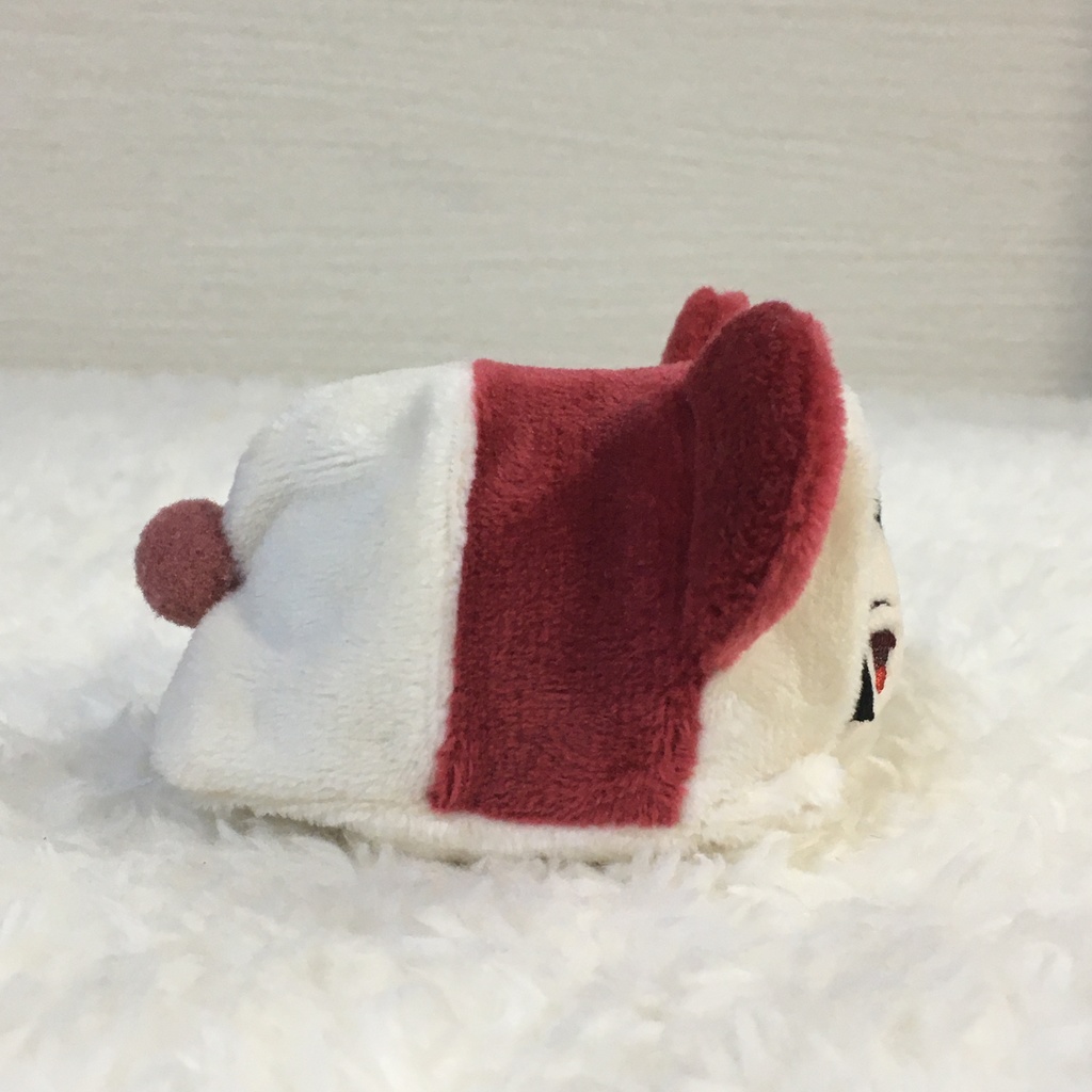 もちマスミニ着ぐるみ パンダ ミルク&ワインレッド