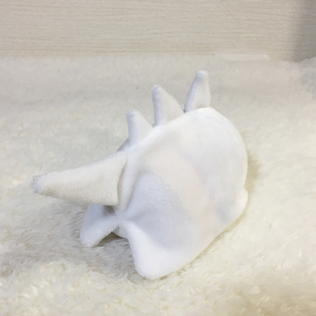 もちマス/もちころりん着ぐるみ 恐竜 ホワイト