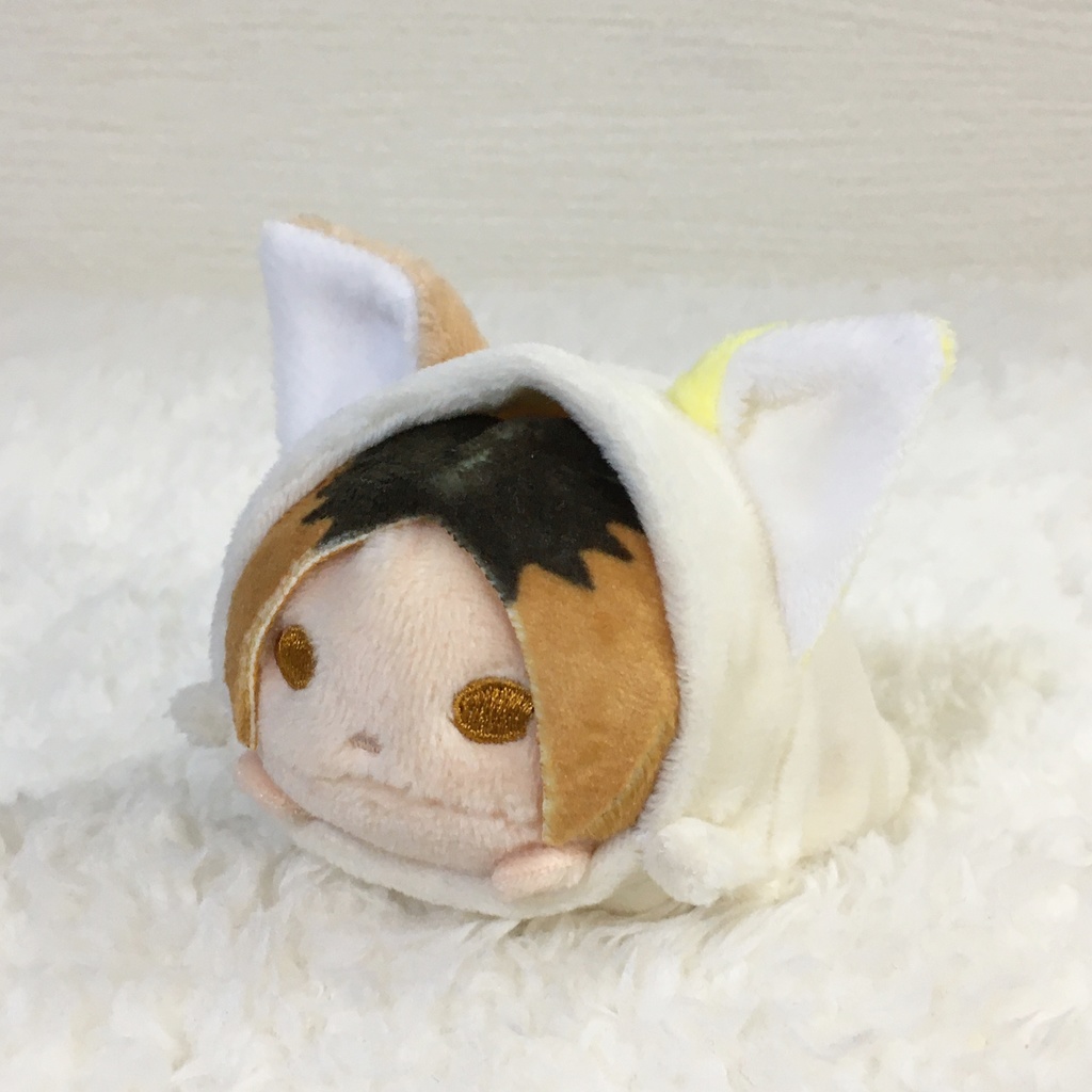 のるキャラ着ぐるみ みけねこ(折れ耳) ミルク