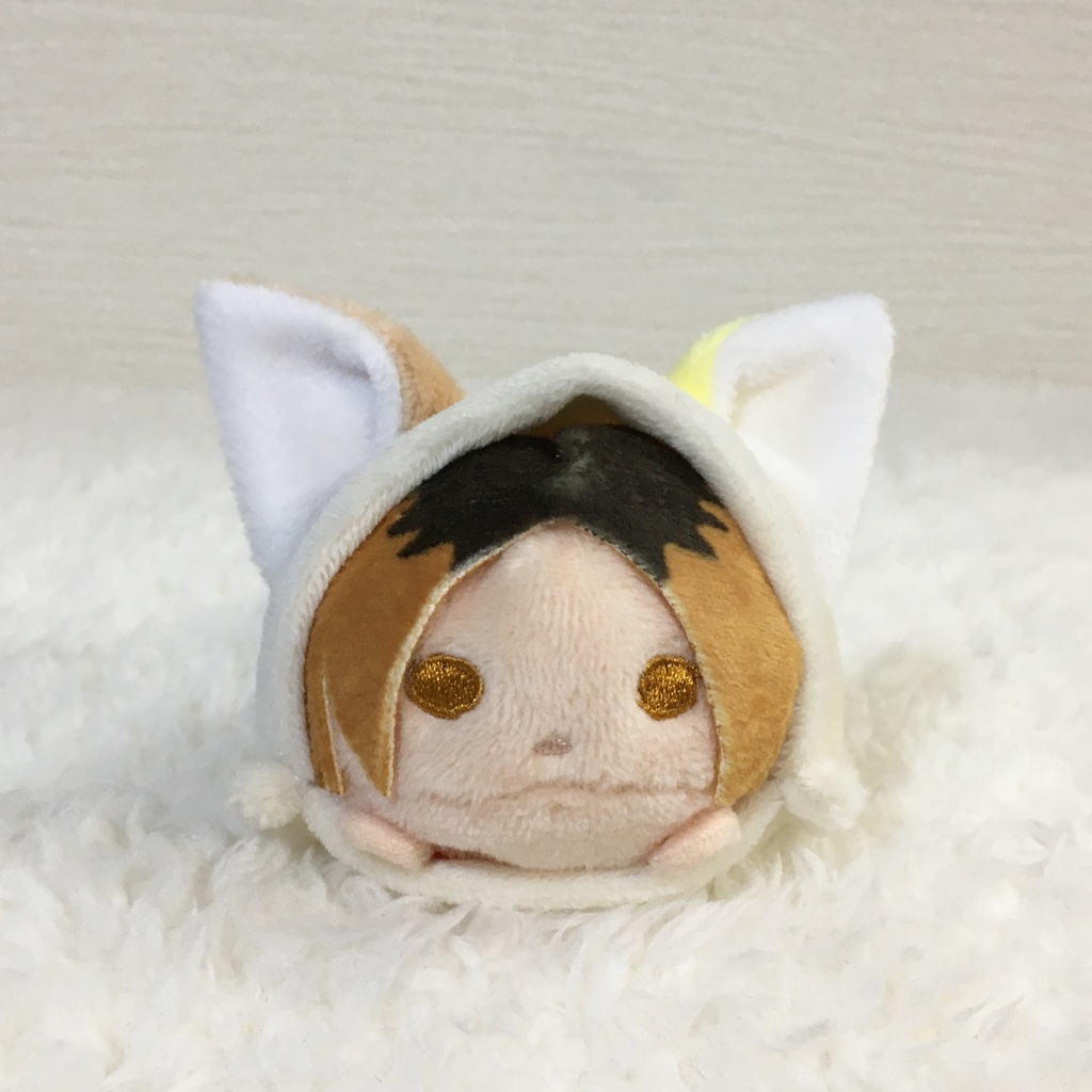 のるキャラ着ぐるみ みけねこ(折れ耳) ミルク