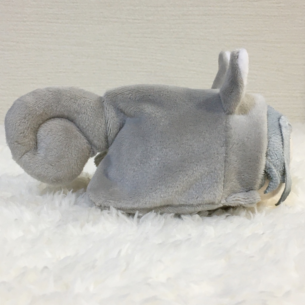 もちマス/もちころりん着ぐるみ りす ライトグレー