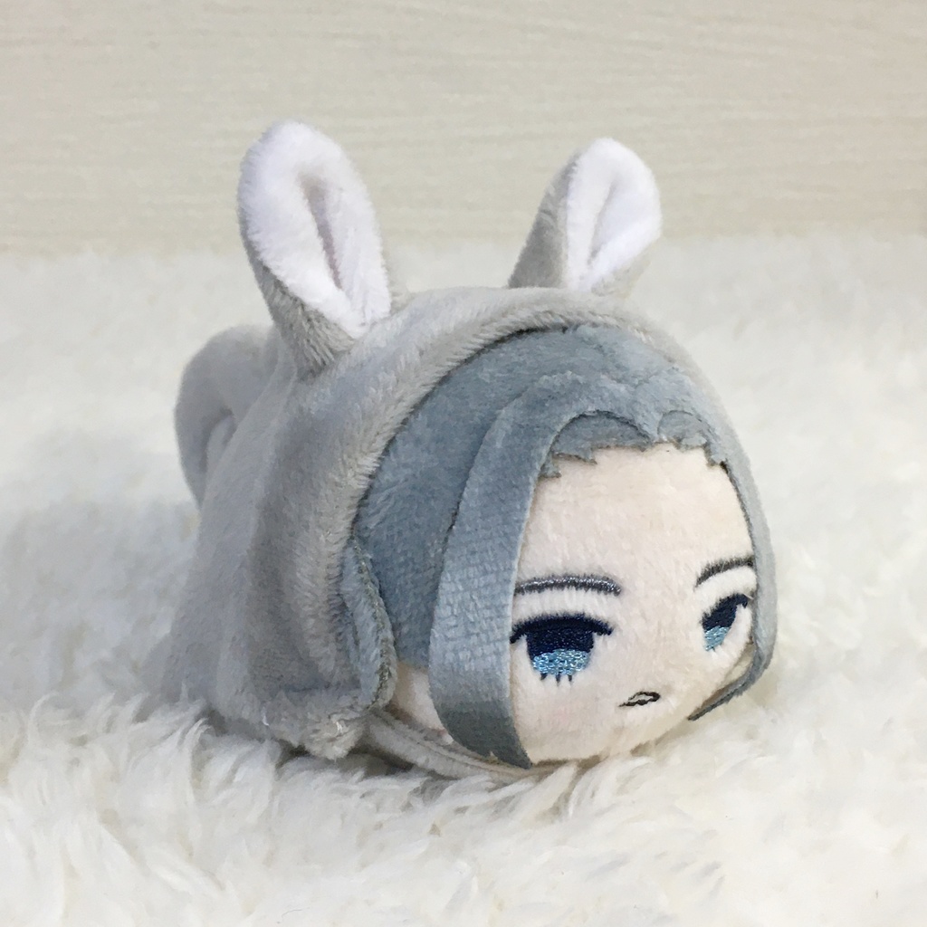 もちマス/もちころりん着ぐるみ りす ライトグレー