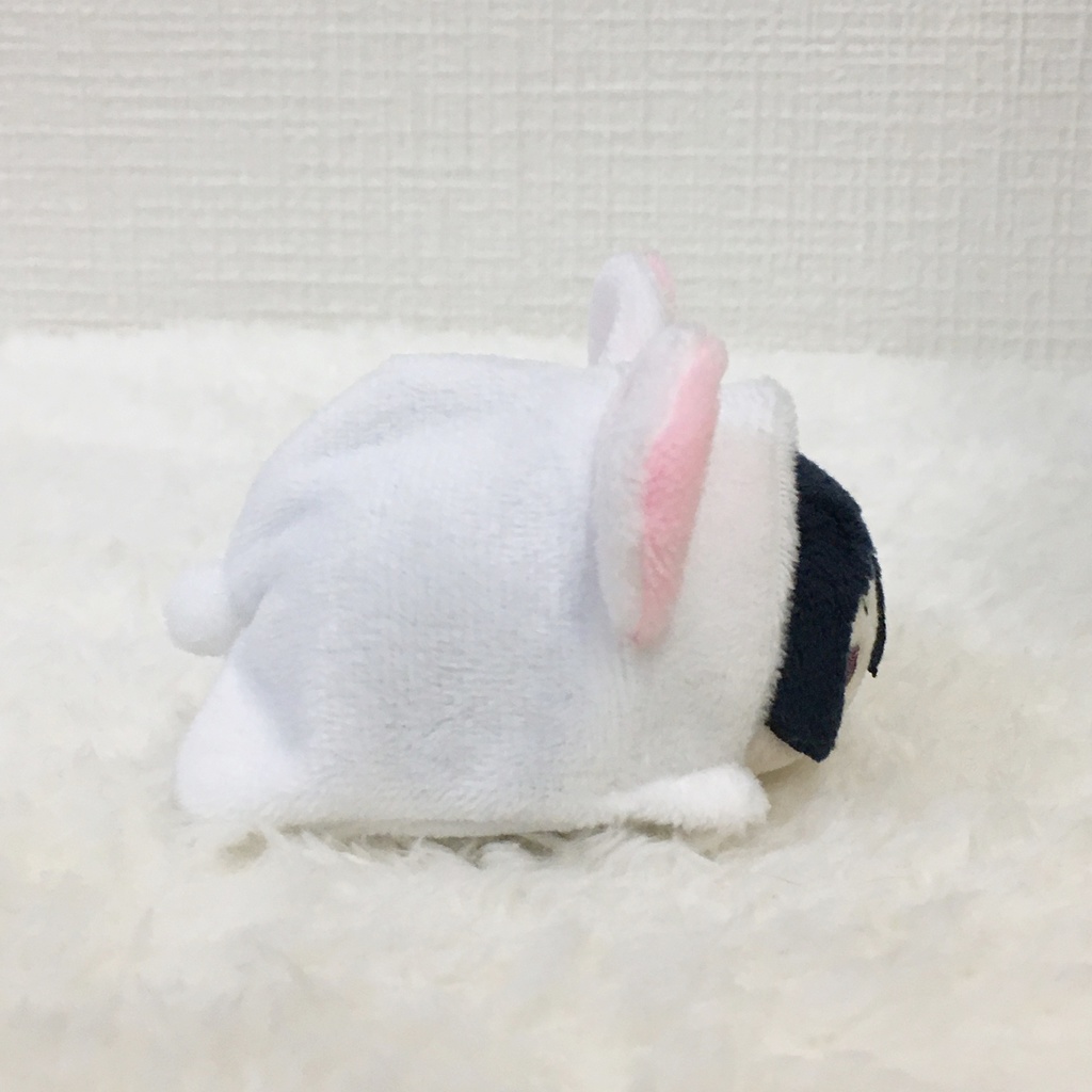 もちマスミニ着ぐるみ くま ホワイト&ベビーピンク