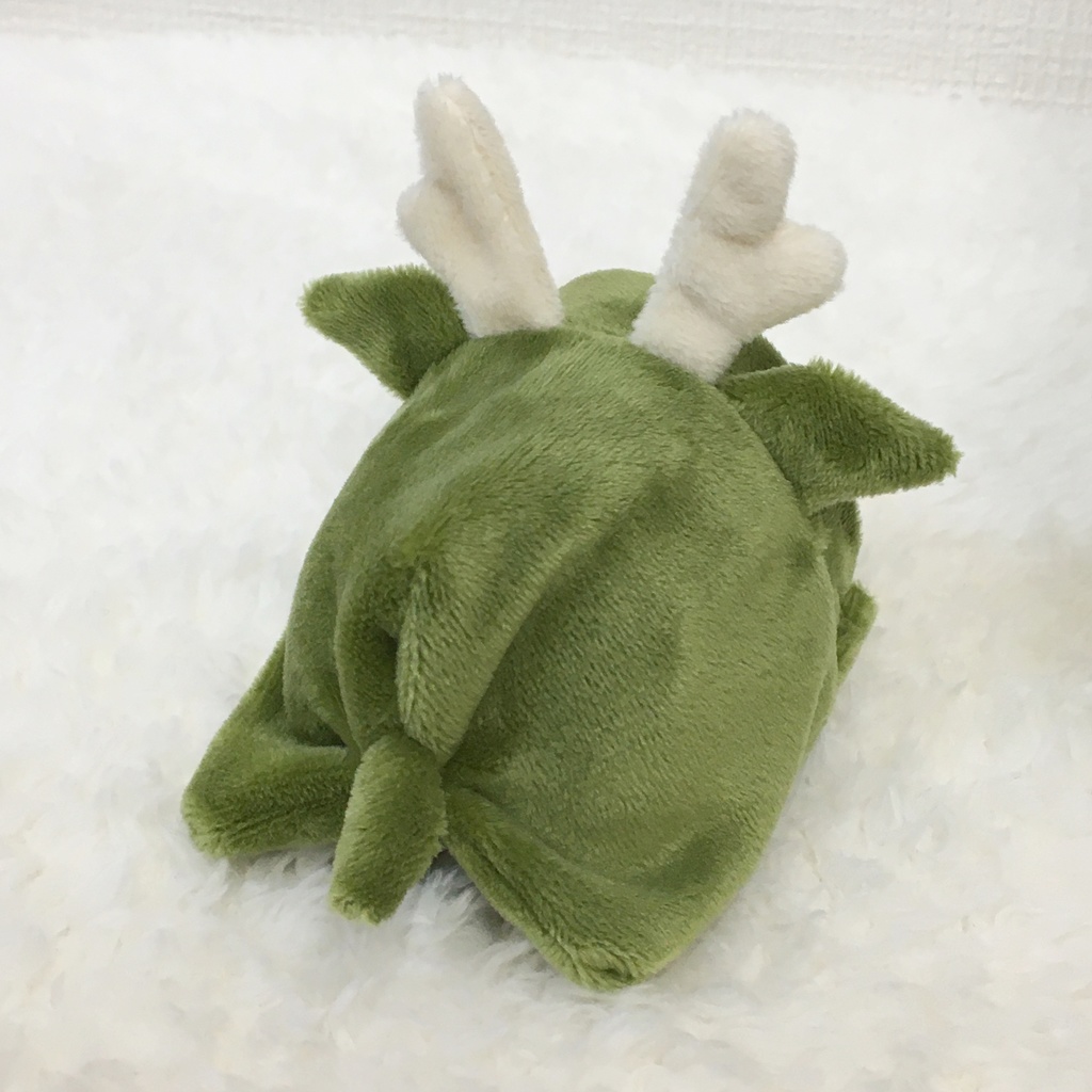 もちマス/もちころりん着ぐるみ しか カーキ&ミルク