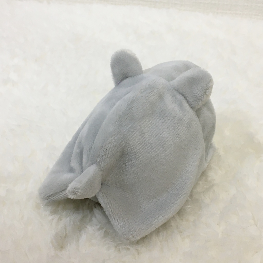 もちマス/もちころりん着ぐるみ ばく ライトグレー&ミルク