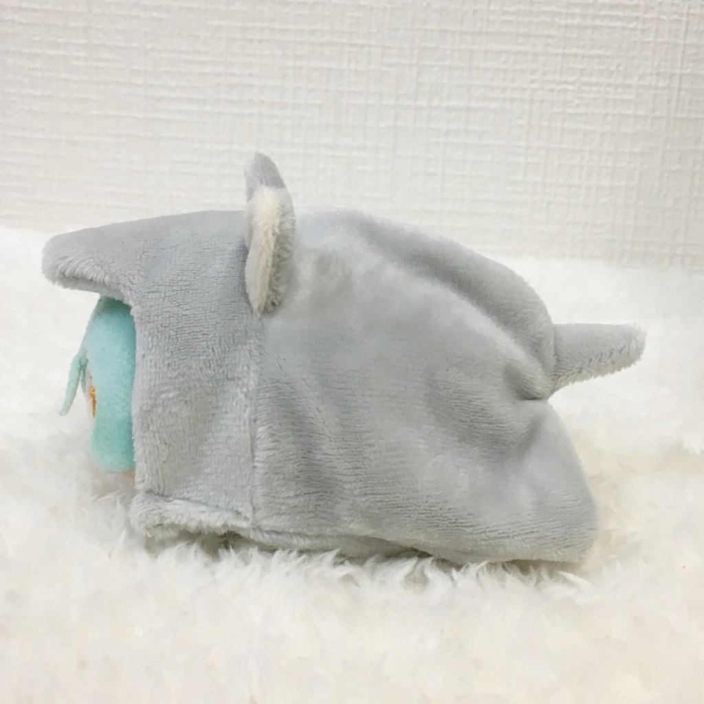 もちマス/もちころりん着ぐるみ ばく ライトグレー&ミルク