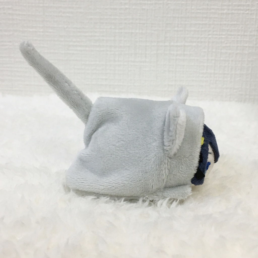 もちマスミニ着ぐるみ ねこ ライトグレー