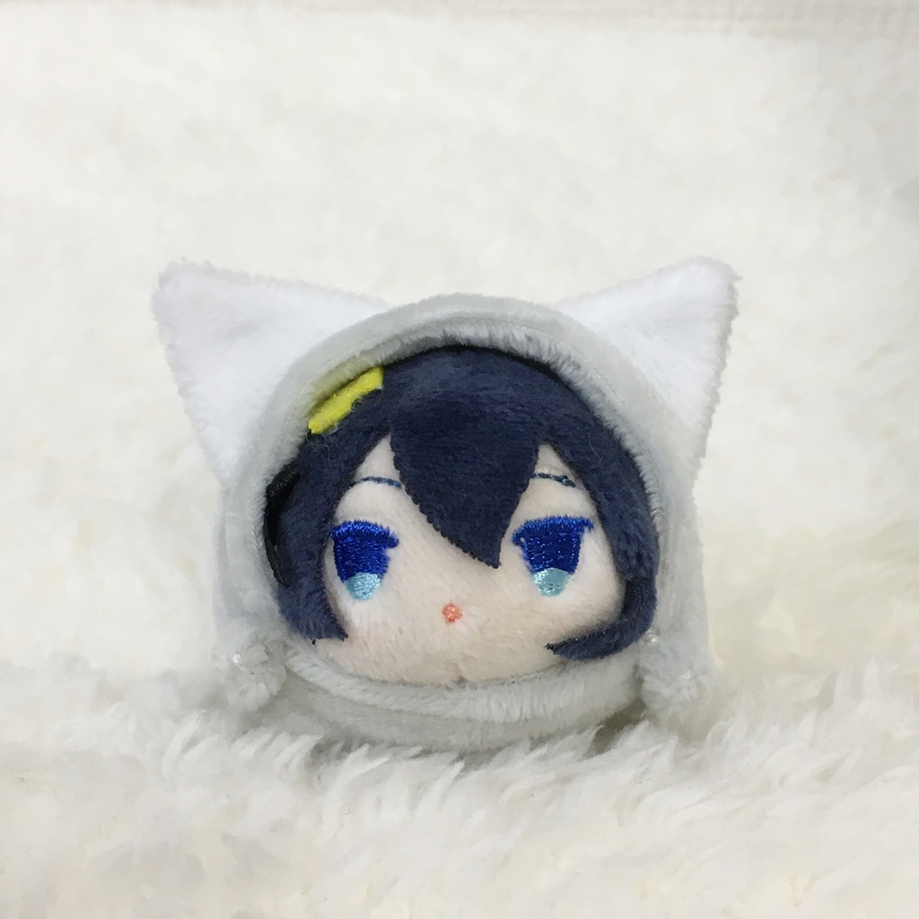 もちマスミニ着ぐるみ ねこ ライトグレー