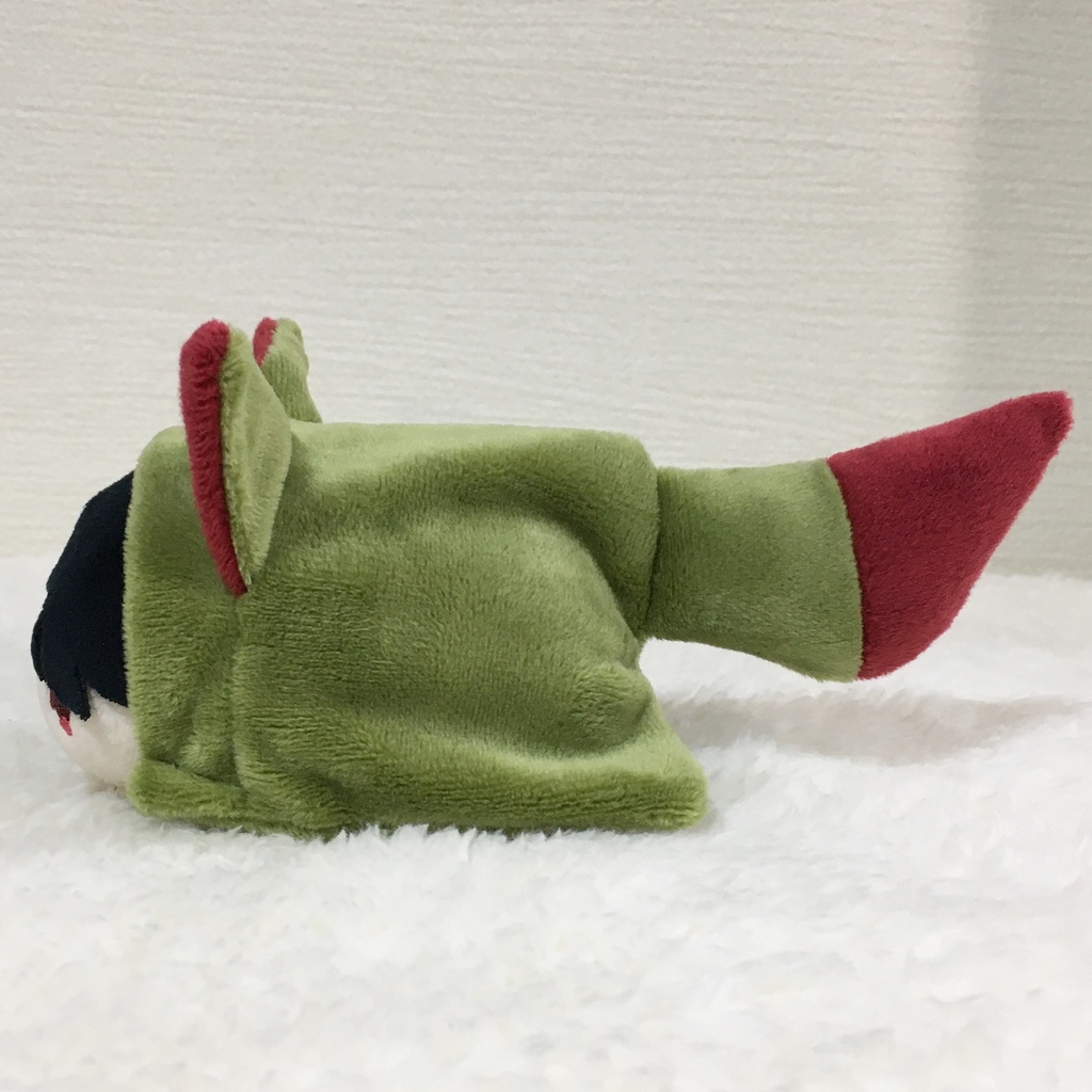 もちマス/もちころりん着ぐるみ きつね カーキ&ワインレッド
