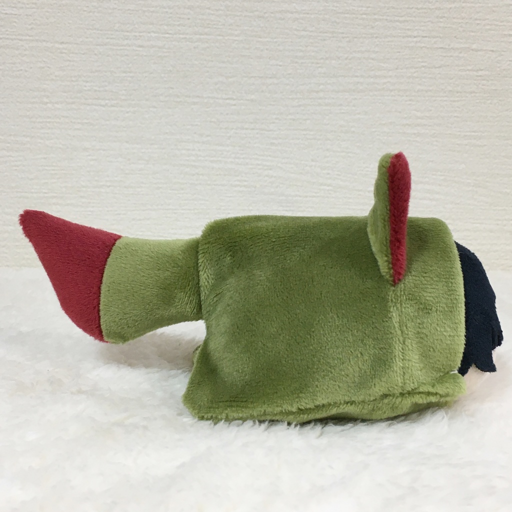 もちマス/もちころりん着ぐるみ きつね カーキ&ワインレッド