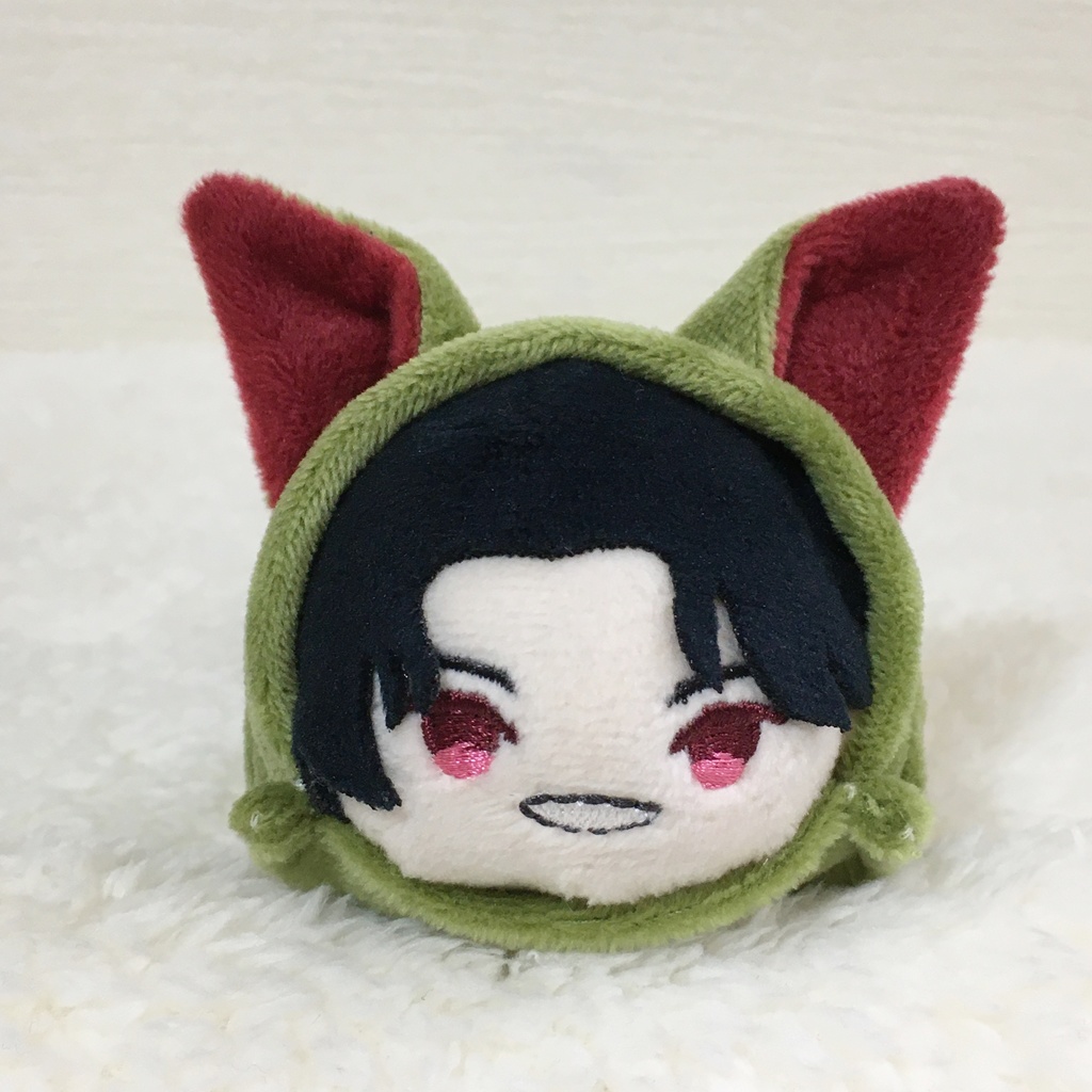 もちマス/もちころりん着ぐるみ きつね カーキ&ワインレッド