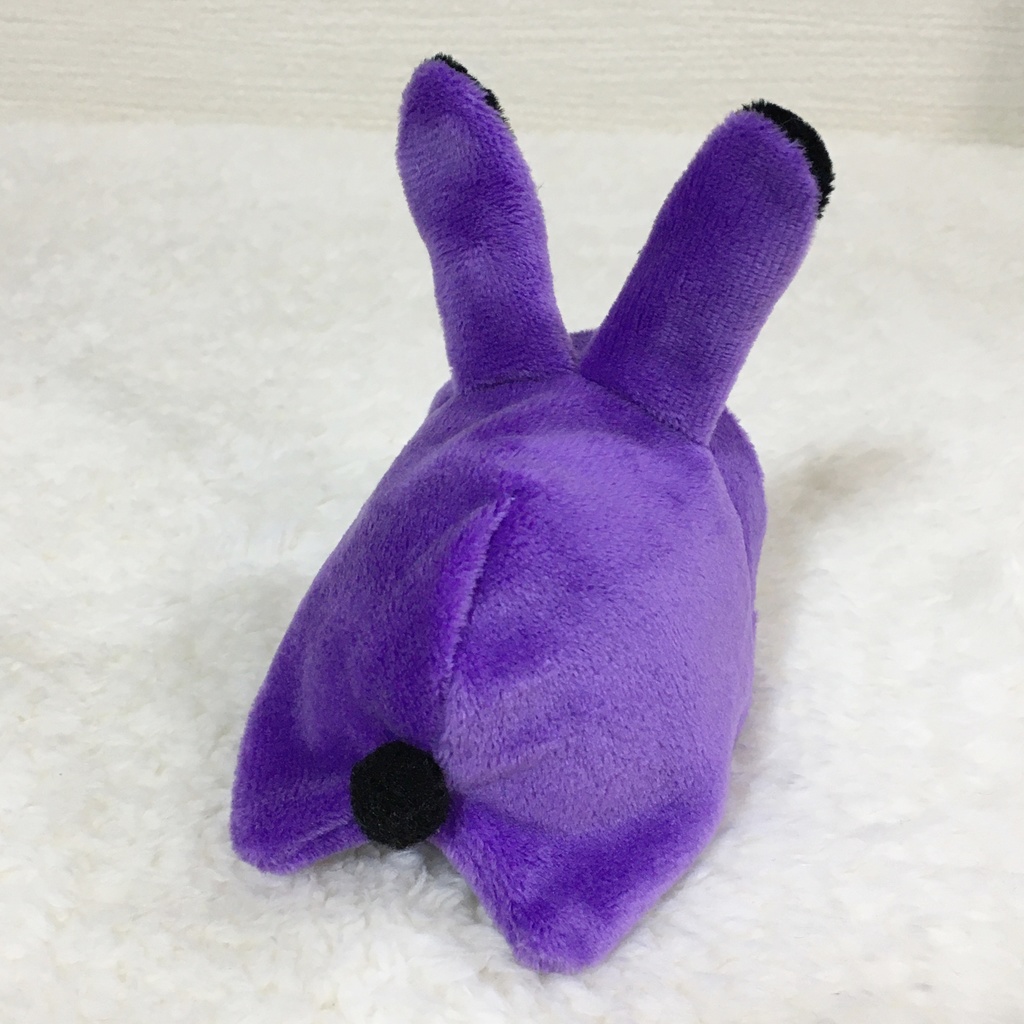 もちマス/もちころりん着ぐるみ うさぎ バイオレット&ブラック