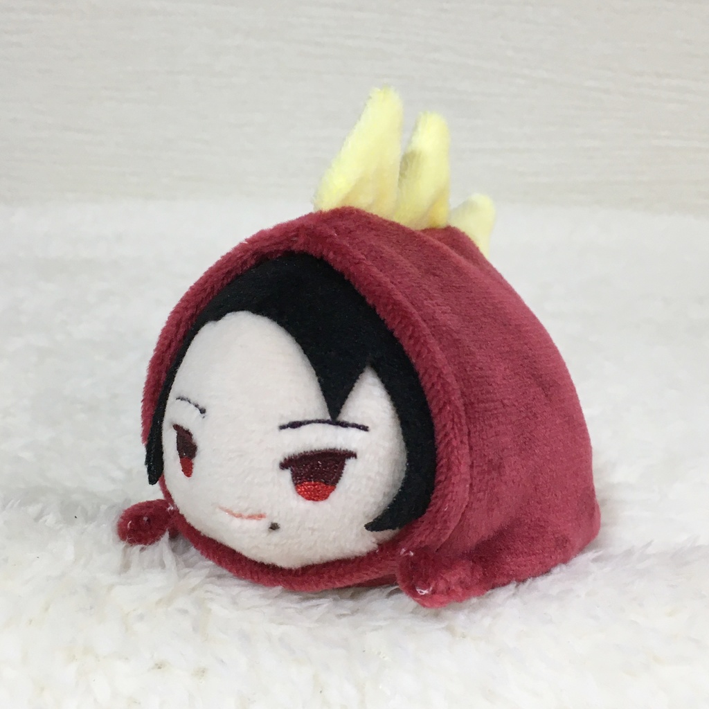 もちマス/もちころりん着ぐるみ 恐竜 ワインレッド&レモンイエロー