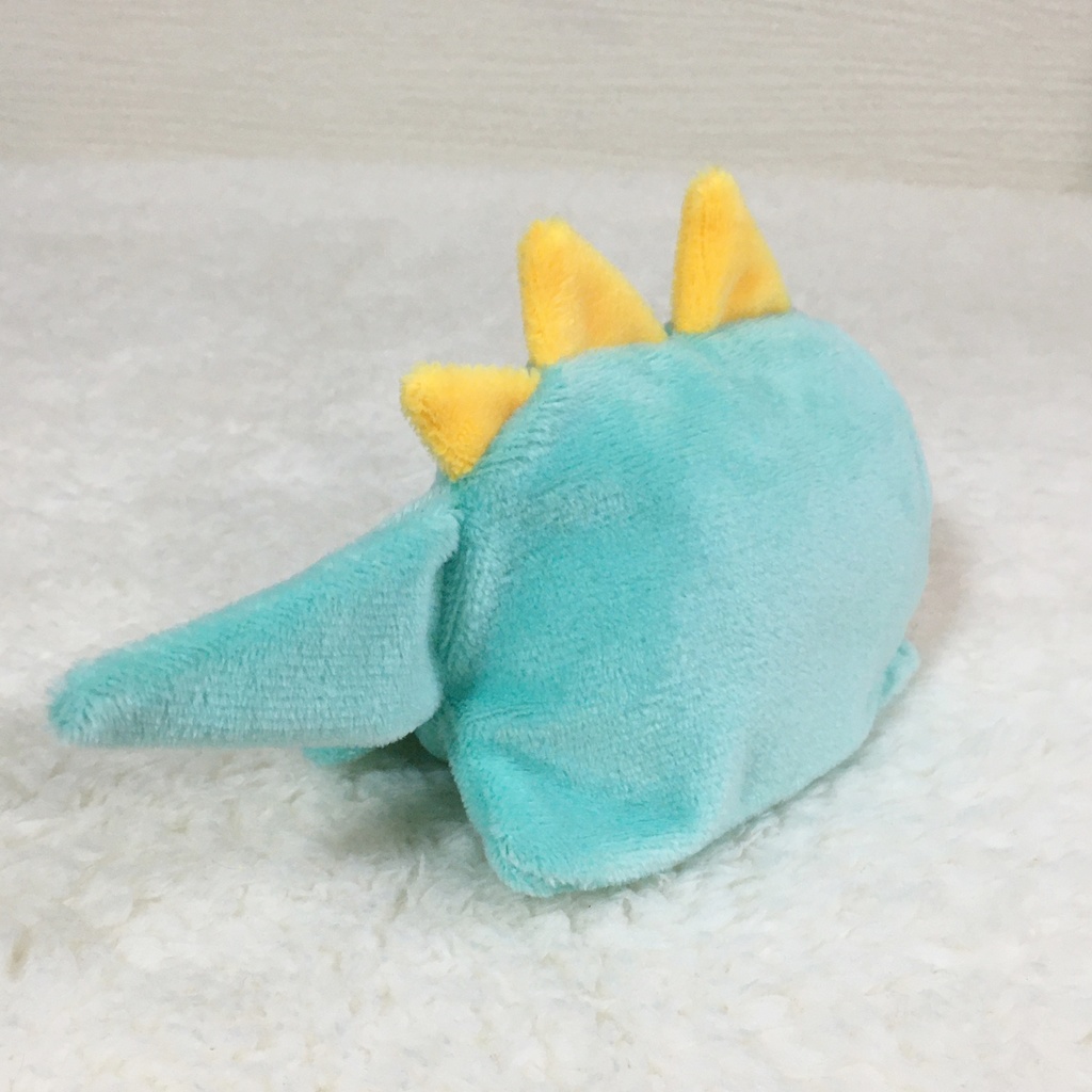 もちマス/もちころりん着ぐるみ 恐竜 ミントグリーン&オレンジイエロー